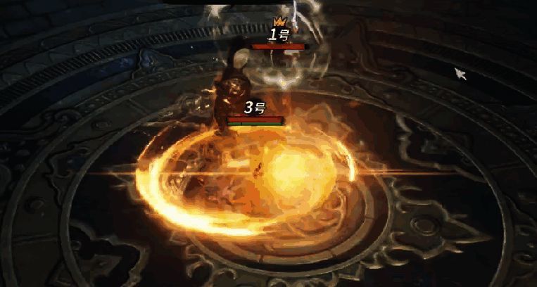 比天寒战斗画面