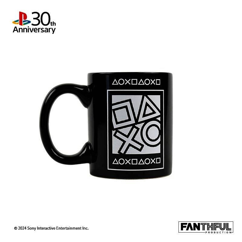 PlayStation 30周年陶瓷杯正面图