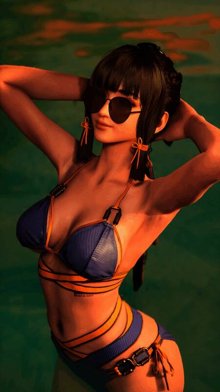 《星刃》女主伊芙性感形象图