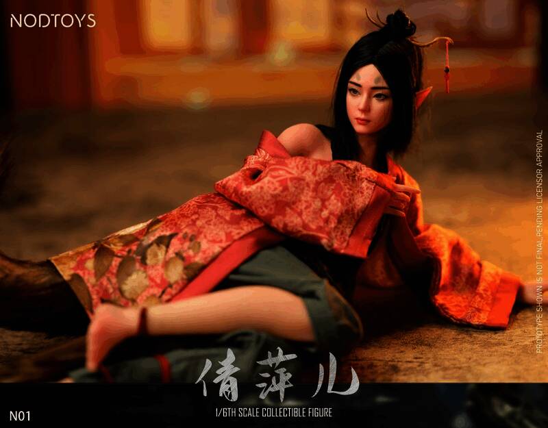 《黑神话：悟空》狐妖萍萍1:6人偶图片1