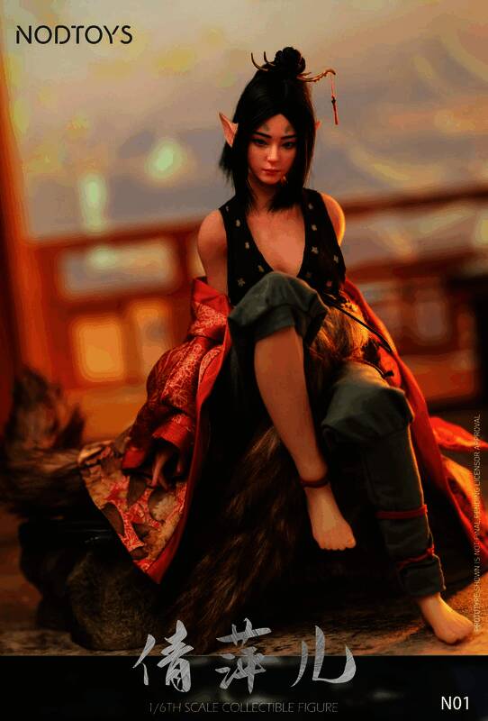 《黑神话：悟空》狐妖萍萍1:6人偶图片3