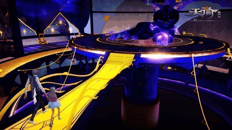 喵星潜入猫咪场景图