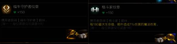 腰带与铲/锅合成福牛守护者/格斗家纹章示意图