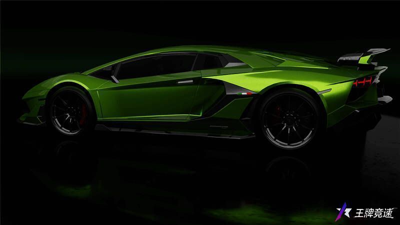 兰博基尼Aventador SVJ前脸图