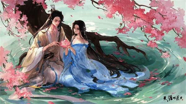 四大美人·浣溪纱外观宣传图