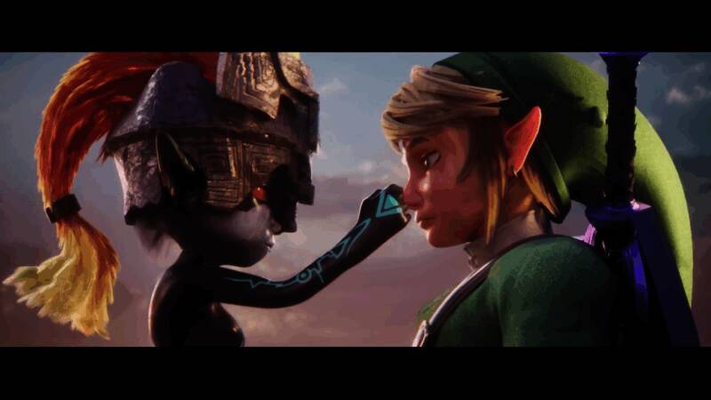 《塞尔达传说：黄昏公主》虚幻5重制场景截图4