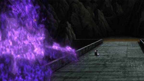 佐助与团藏对决画面