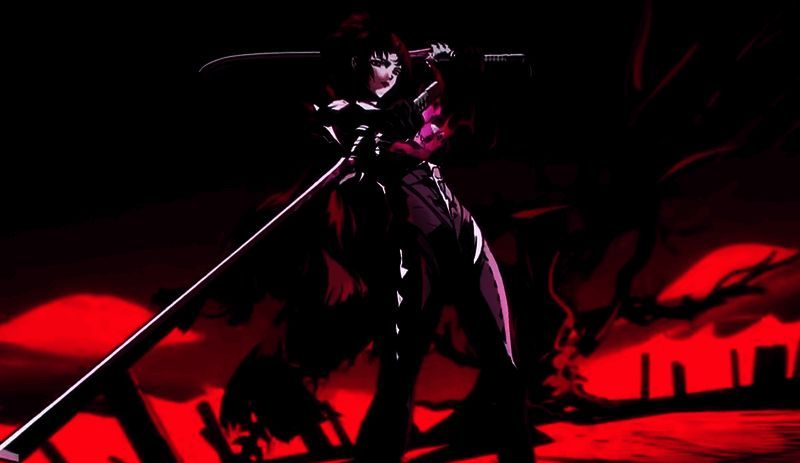 龙刃酒德麻衣形象图