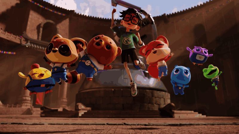 宣传短片中的画面