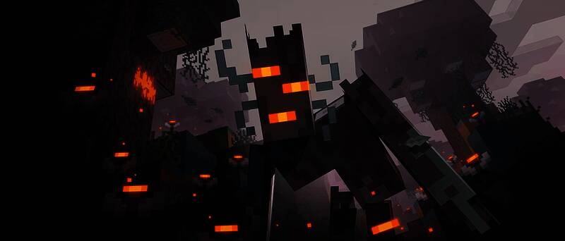 《我的世界》“花园觉醒”更新中的苍白花园画面