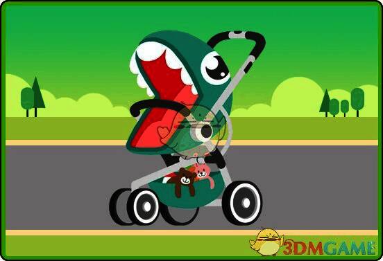 金币大富翁中的婴儿车座驾图片