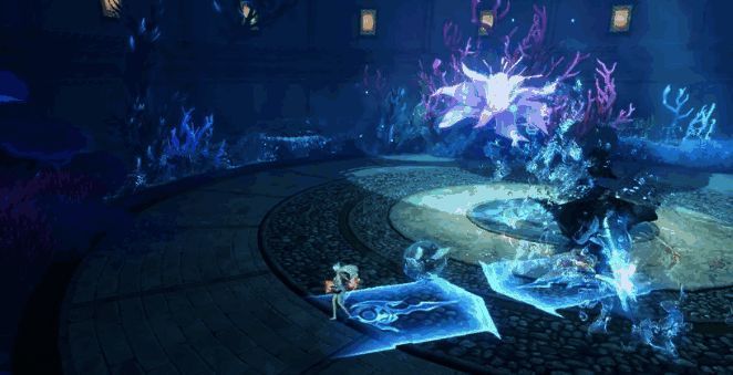 逆水寒手游巫陵战斗场景图片3