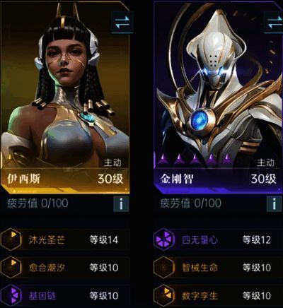 治疗辅助队伍配置图