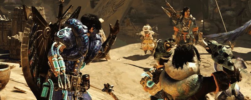 《怪物猎人：荒野》游戏画面