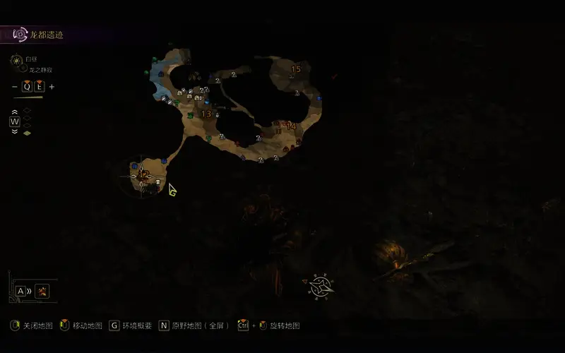 怪物猎人荒野虚幼具体位置图二