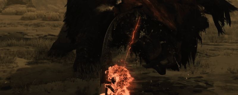 《怪物猎人：荒野》大剑战斗场景