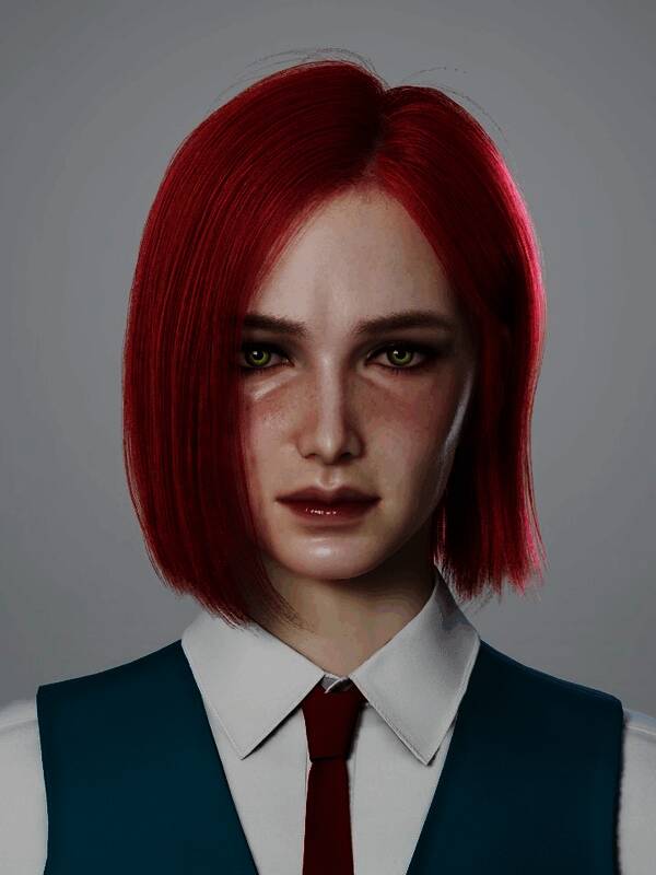 inZOI杰洛特捏脸图片3