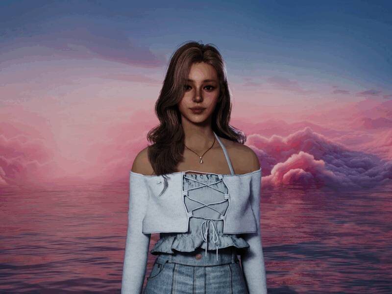 inZOI知性美女捏脸示例图5