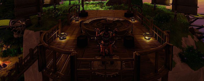 浮空岛游戏烹饪画面示例