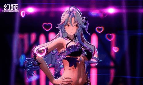 游戏角色希佩尔立绘展示，身穿军装，背景为未来科技感战舰