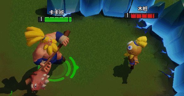 卡卡班释放大招时场景破坏效果震撼，彰显力量感