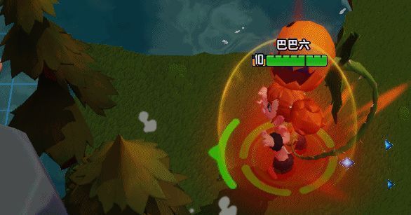 地图中心区域突然塌陷，玩家迅速逃离，场面惊险刺激