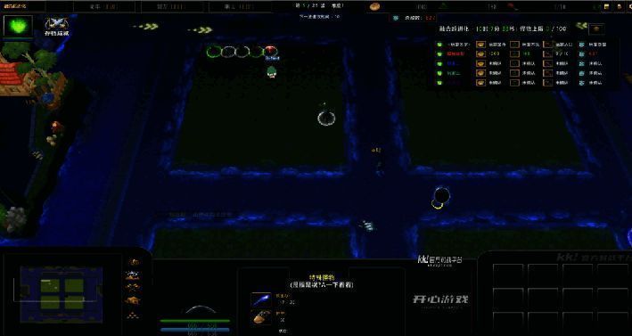 多人联机界面显示四位玩家头像，正在准备进入同一场战斗