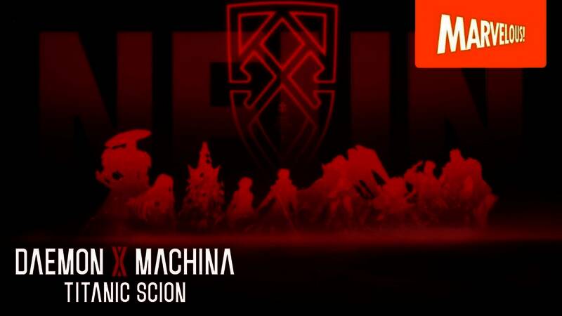 《机甲战魔 神话之裔》官方发布的‘诺因’角色介绍影片宣传图，背景为未来都市与机甲战斗场景