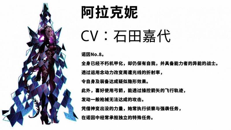 角色H特写镜头，面部表情坚定，充满使命感