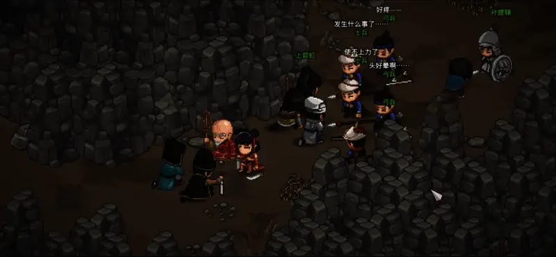 白牟泽地图全景展示，水系交错，建筑错落有致