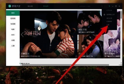 高级设置页面展示，‘推荐每日看点’选项已勾选