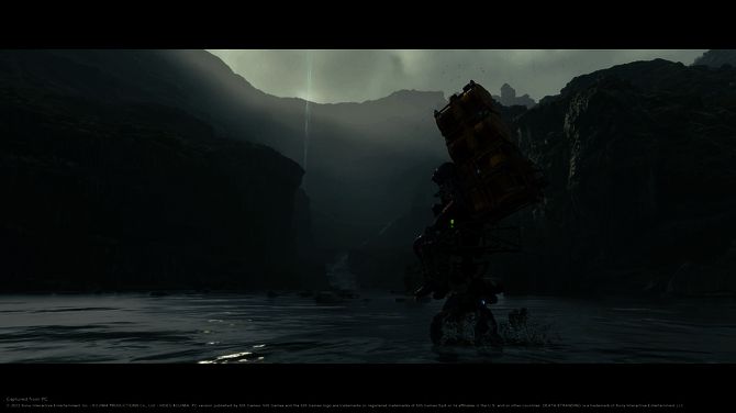 《死亡搁浅》动画版概念图，展示未来科技与神秘世界的融合