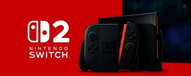 Switch 2主机展示图，白色机身搭配新型Joy-Con控制器