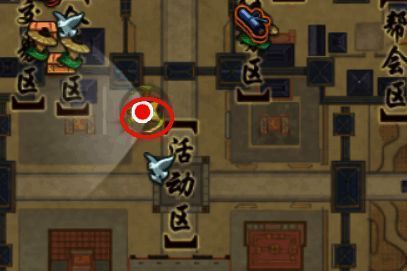 剧情结尾画面，玩家与NPC薛荣戎站在夕阳下对话，氛围温馨感人