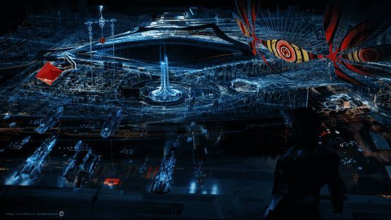 战斗界面展示，舰队对战巨型使徒，特效华丽场面震撼