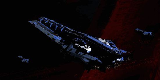 新舰船蓝图概念图，展现指挥系统与火力协同设定