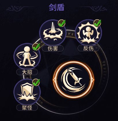 战斗实况画面，展示战士从防御姿态切换至输出形态的流畅过程