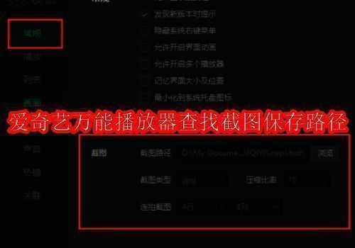 爱奇艺万能播放器主界面展示，左上角显示软件名称