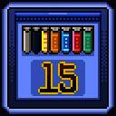 小有所成成就图标，金色奖杯与星星图案