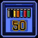 学富五车成就图标，装满书籍的马车图案