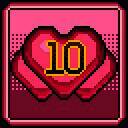 高阶成就展示，五位NPC全部点亮特效视觉效果