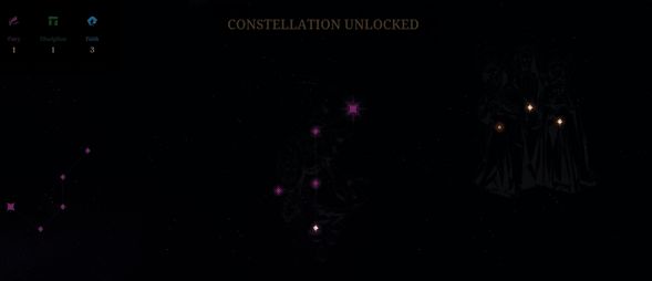 终局Boss战画面，主角与巨型恶魔展开激烈对决，背景为崩塌的神殿