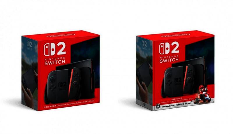 Nintendo Switch 2主机外观展示图，银色机身搭配新型手柄设计，科技感十足