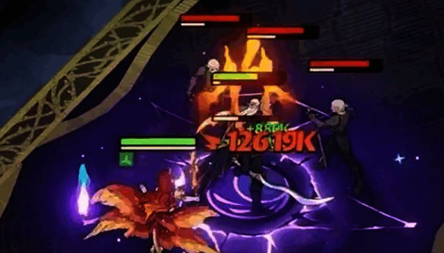 阵容搭配示意图，展示都铎与高暴击输出英雄协同作战的画面