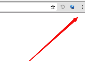浏览器右上角三点半透明按钮特写图