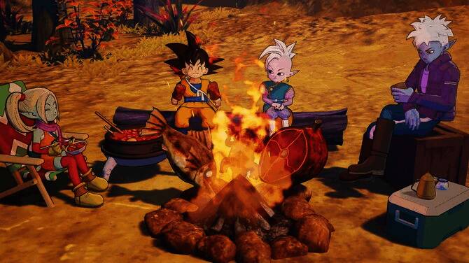 小悟空在魔界中与敌人战斗的场景，战斗特效华丽