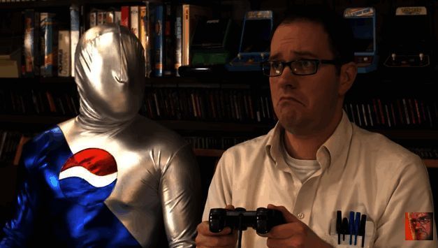 《百事侠》游戏封面设计，风格复古卡通