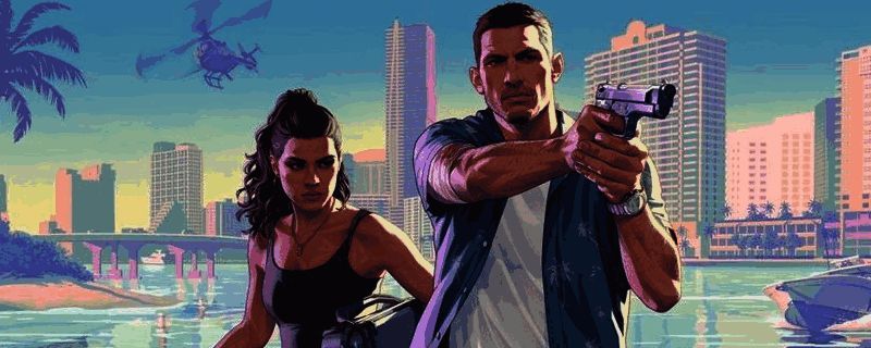 《GTA6》主角杰森·杜瓦尔游戏截图，身穿街头风格服饰，背景为城市夜景