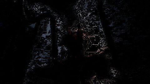 游戏战斗场景动态图，角色技能释放特效华丽，战斗节奏紧凑