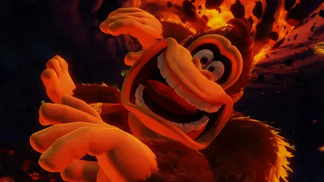 《咚奇刚：蕉力全开》游戏画面展示，场景细节丰富，角色动作流畅